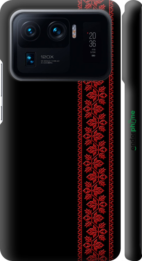 3D пластиковий матовий чехол Вишиванка 53 для Xiaomi Mi 11 Ultra - 2041m-2295 изображение 