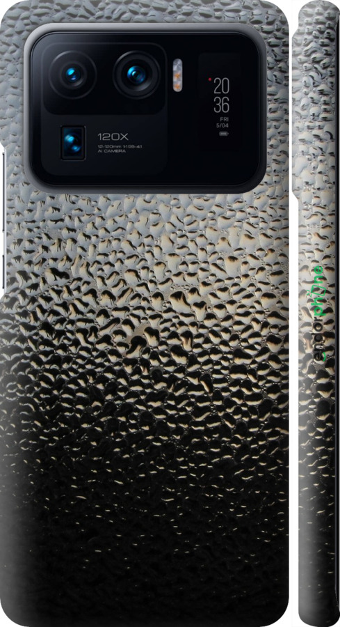 3D пластиковий матовий чехол Мокре скло для Xiaomi Mi 11 Ultra - 245m-2295 изображение 
