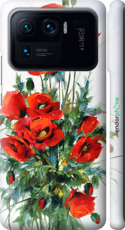 3D пластиковый матовый чехол Маки для Xiaomi Mi 11 Ultra - 523m-2295 изображение 