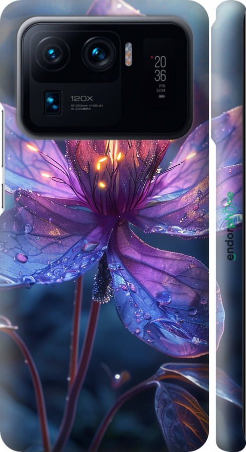 3D пластиковий матовий чехол Магічна квітка для Xiaomi Mi 11 Ultra - 6038m-2295 изображение 