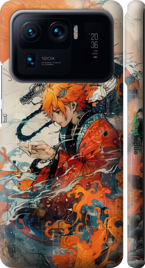 3D пластиковий матовий чехол Зеніцу Агацума для Xiaomi Mi 11 Ultra - 6114m-2295 изображение 