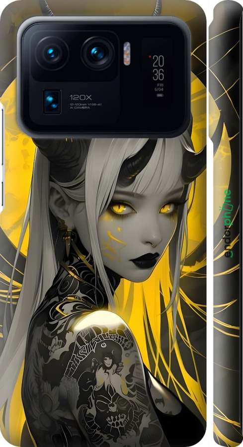 3D пластиковий матовий чехол Аніме демон 2 для Xiaomi Mi 11 Ultra - 6309m-2295 изображение 