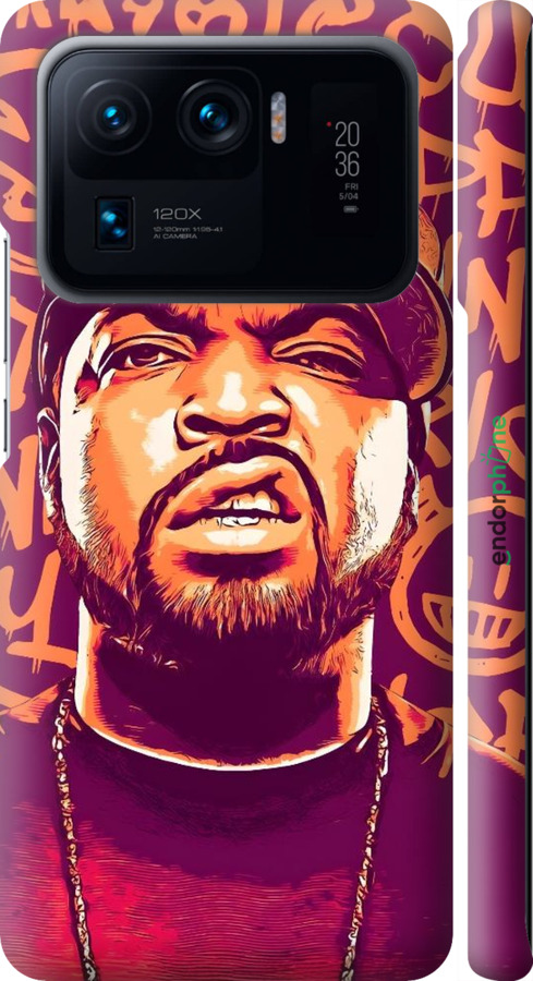 3D пластиковый матовый чехол Айс кюб для Xiaomi Mi 11 Ultra - 6367m-2295 изображение 