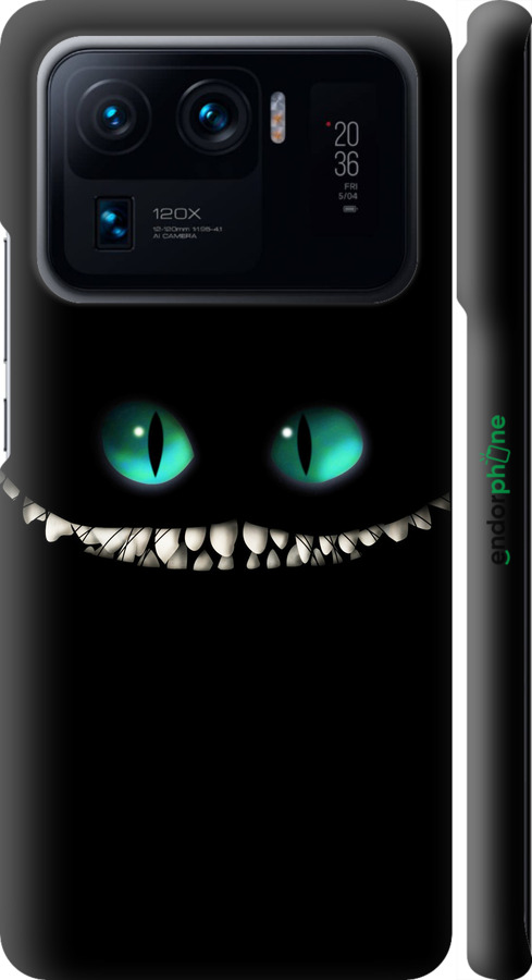 3D пластиковий матовий чехол Чеширський кіт для Xiaomi Mi 11 Ultra - 689m-2295 изображение 