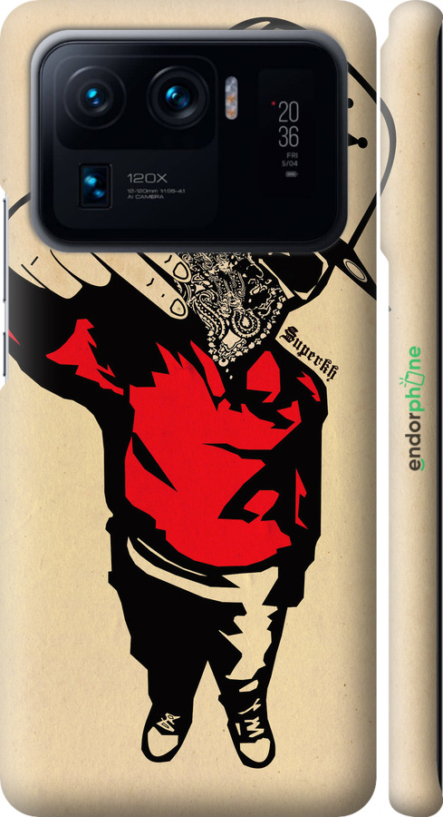 3D пластиковий матовий чехол Swag. Super для Xiaomi Mi 11 Ultra - 808m-2295 изображение 