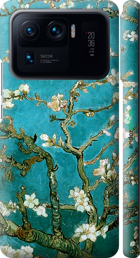 3D пластиковый матовый чехол Винсент Ван Гог. Сакура для Xiaomi Mi 11 Ultra - 841m-2295 изображение 