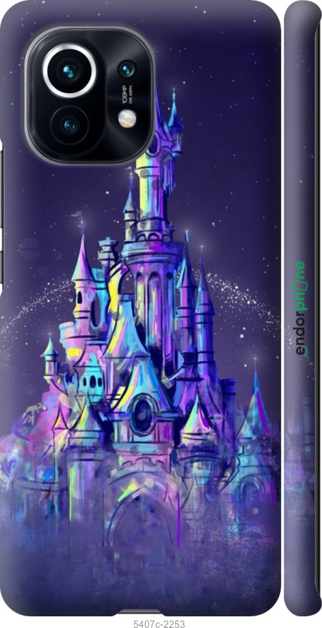 3D пластиковий матовий чехол № 5407 для Xiaomi Mi 11 - 5407m-2253 изображение 