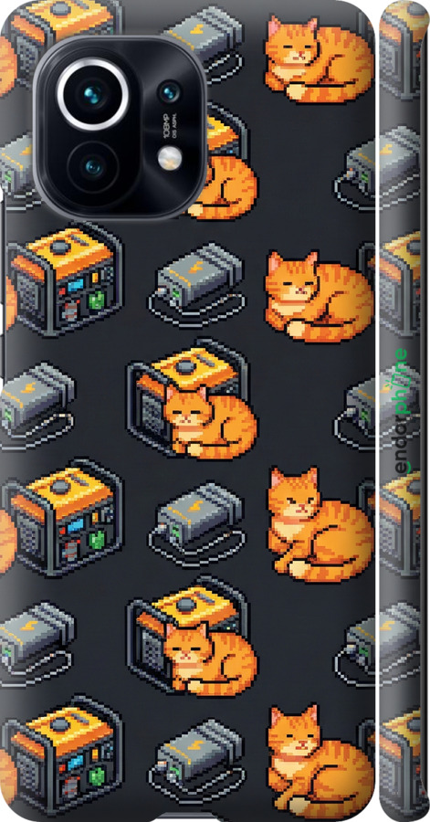 3D пластиковый матовый чехол Autonomous Zone для Xiaomi Mi 11 - 6771m-2253 изображение 