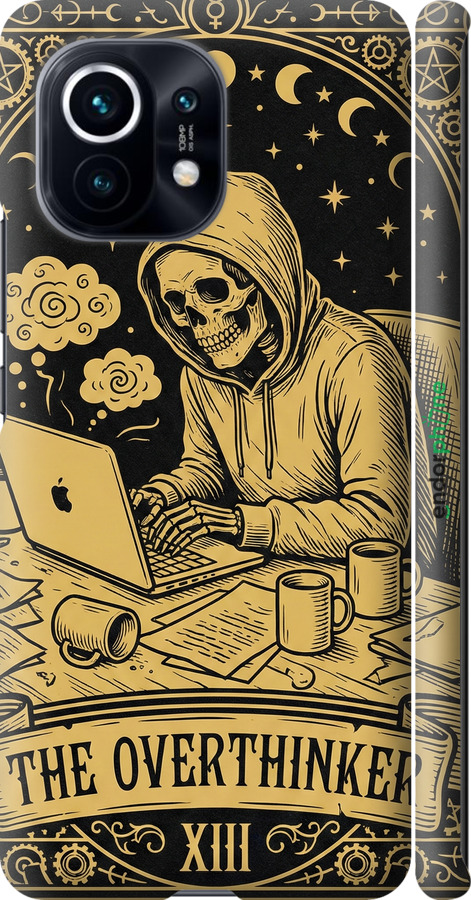 3D пластиковый матовый чехол The Overthinker для Xiaomi Mi 11 - 6774m-2253 изображение 