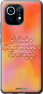 Силиконовый чехол Aura Gradient Main Character Energy Aesthetic Y2K для Xiaomi Mi 11 - 6783u-2253 изображение 