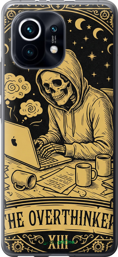 2D пластиковый чехол The Overthinker для Xiaomi Mi 11 - 6774t-2253 изображение 