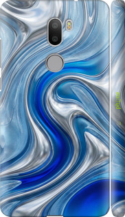 3D пластиковий глянцевий чехол Liquid Chrome для Xiaomi Mi 5s Plus - 6781c-396 изображение 