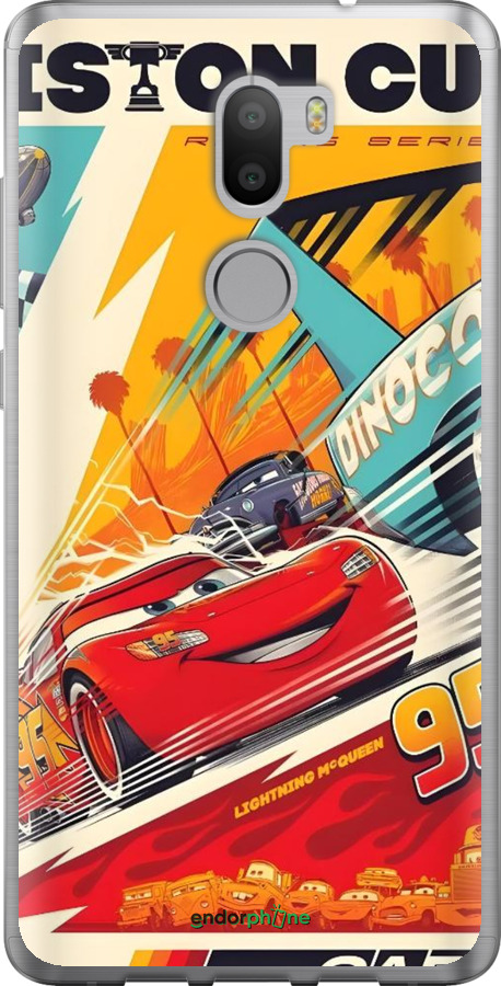 Силиконовый чехол Тачки для Xiaomi Mi 5s Plus - 6288u-396 изображение 