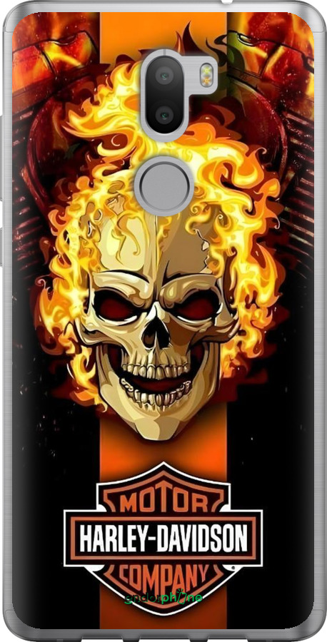 Силіконовий чехол Харлей девидсон для Xiaomi Mi 5s Plus - 6370u-396 изображение 