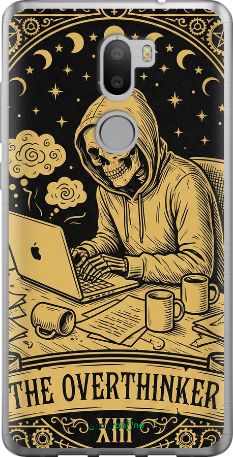 Силиконовый чехол The Overthinker для Xiaomi Mi 5s Plus - 6774u-396 изображение 