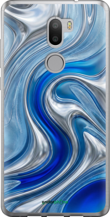 Силиконовый чехол Liquid Chrome для Xiaomi Mi 5s Plus - 6781u-396 изображение 