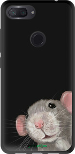 TPU чехол The Peeking Rat для Xiaomi Mi 8 Lite - 6442b-1585 изображение 