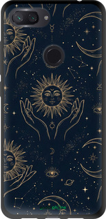 TPU чехол Celestial Harmony: Sun & Moon Gold Mystic Pattern для Xiaomi Mi 8 Lite - 6778b-1585 изображение 