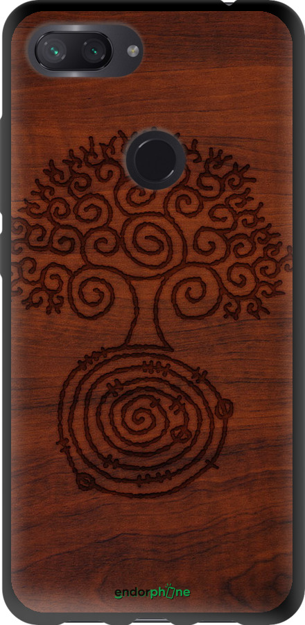 TPU чехол Візерунок дерева для Xiaomi Mi 8 Lite - 4119b-1585 изображение 