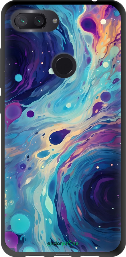 TPU чехол Арт акварель для Xiaomi Mi 8 Lite - 6329b-1585 изображение 