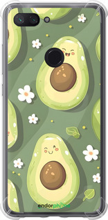 Силіконовий протиударний с посиленими кутами чехол Авокадо для Xiaomi Mi 8 Lite - 6380sp-1585 изображение 