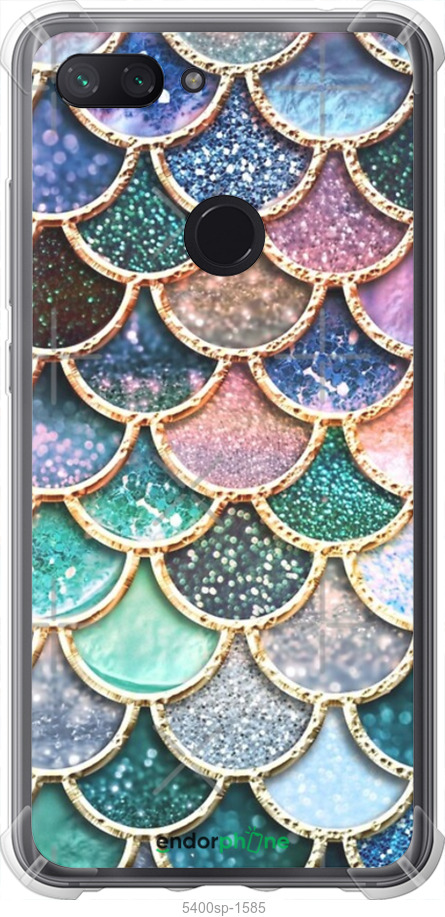 Силикон с усиленными углами чехол № 5400 для Xiaomi Mi 8 Lite - 5400sp-1585 изображение 