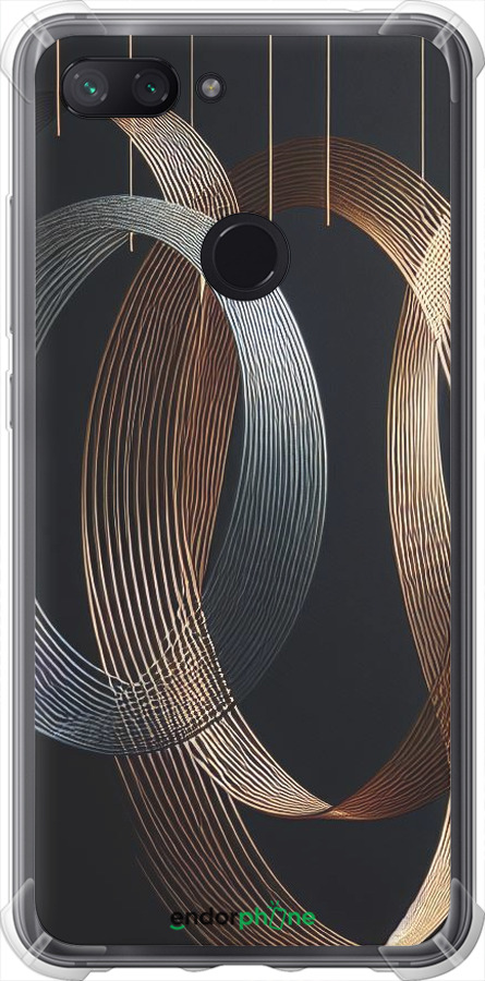Силикон с усиленными углами чехол Симфония для Xiaomi Mi 8 Lite - 5835sp-1585 изображение 