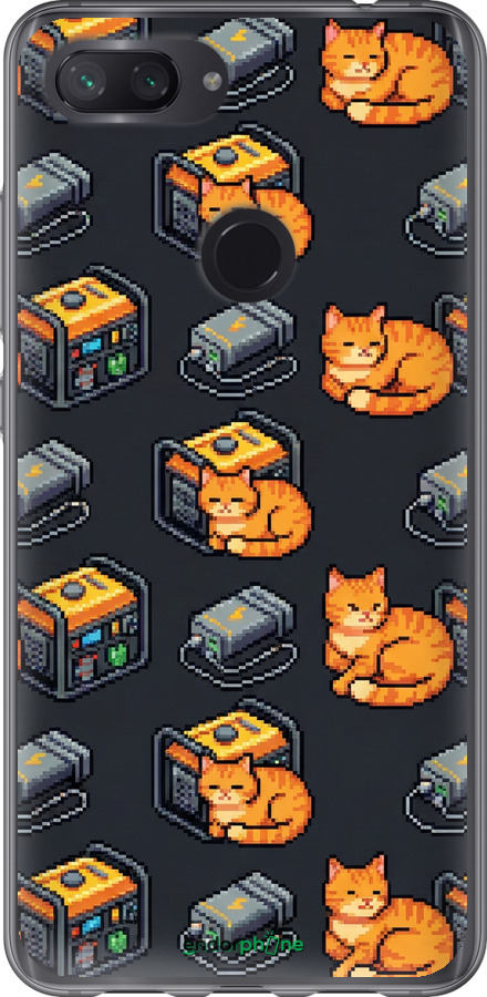 Силиконовый чехол Autonomous Zone для Xiaomi Mi 8 Lite - 6771u-1585 изображение 