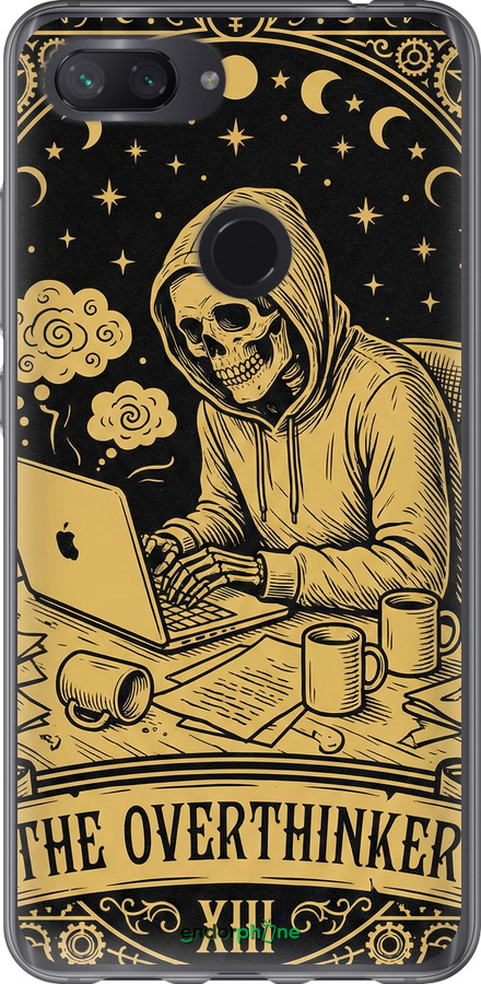 Силиконовый чехол The Overthinker для Xiaomi Mi 8 Lite - 6774u-1585 изображение 