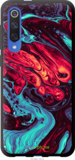 TPU чехол Синя червона абстакція для Xiaomi Mi 9 SE - 5339b-1674 изображение 