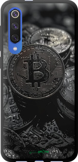 TPU чехол Black Bitcoin для Xiaomi Mi 9 SE - 6090b-1674 изображение 