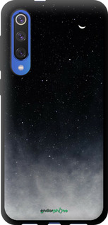 TPU чехол Голубые облака, Голубая луна для Xiaomi Mi 9 SE - 6396b-1674 изображение 