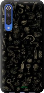 TPU чехол Мистический коллаж с травами и магическими символами для Xiaomi Mi 9 SE - 6428b-1674 изображение 