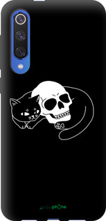 TPU чехол С изображением кота и черепа для Xiaomi Mi 9 SE - 6491b-1674 изображение 