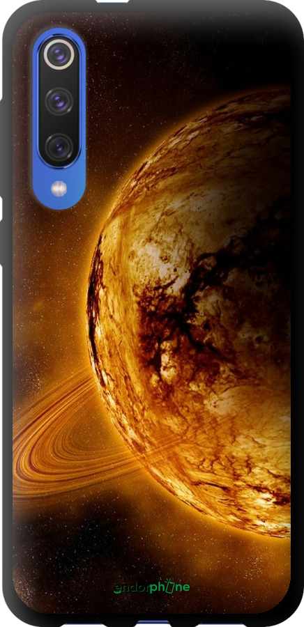 TPU чехол Жовтий Сатурн для Xiaomi Mi 9 SE - 170b-1674 изображение 