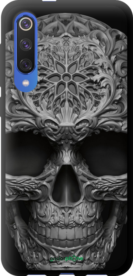 TPU чехол skull-ornament для Xiaomi Mi 9 SE - 4101b-1674 изображение 