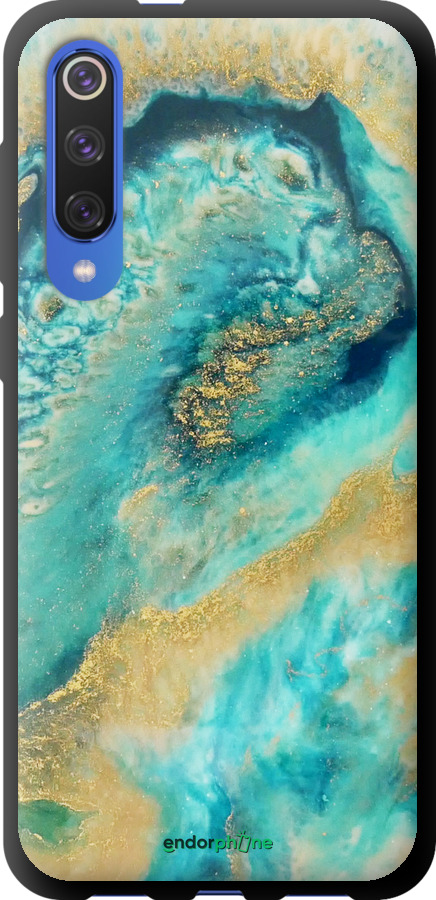 TPU чехол Green marble для Xiaomi Mi 9 SE - 4365b-1674 изображение 