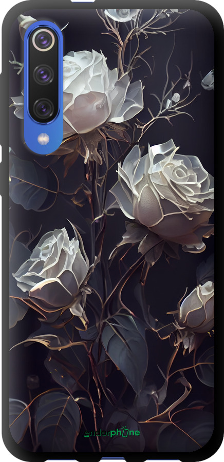 

TPU musta cover "Ruusut 2" for Xiaomi Mi 9 SE