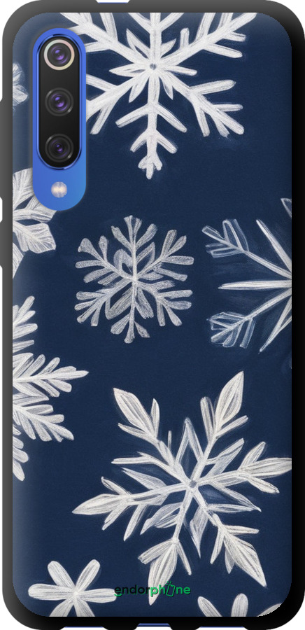 TPU чехол Сніжинки для Xiaomi Mi 9 SE - 5821b-1674 изображение 