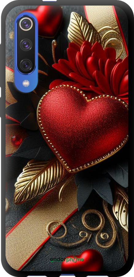 TPU чехол Сердечки v2 для Xiaomi Mi 9 SE - 5832b-1674 изображение 
