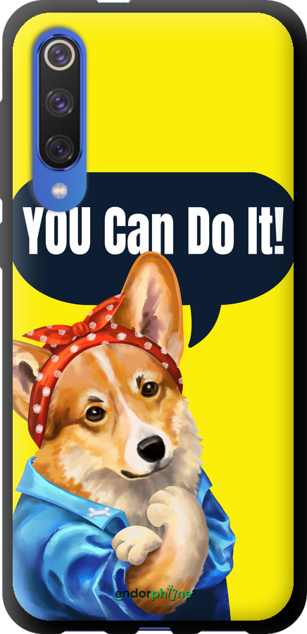 TPU чехол чехол с корги You Can Do It для Xiaomi Mi 9 SE - 6184b-1674 изображение 