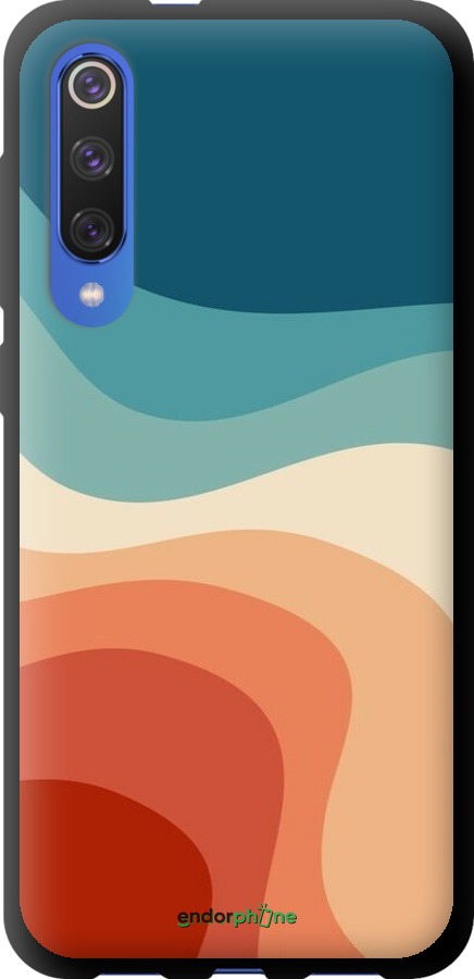 TPU чехол У стилі ретро з хвилями для Xiaomi Mi 9 SE - 6531b-1674 изображение 