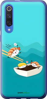 2D пластиковий чехол Суші для Xiaomi Mi 9 SE - 6354t-1674 изображение 