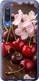 Силіконовий чехол Вишня у шоколаді для Xiaomi Mi 9 SE - 6698u-1674 изображение 