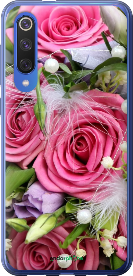 

Силіконовий чохол "Ніжність" для Xiaomi Mi 9 SE, Рожевий