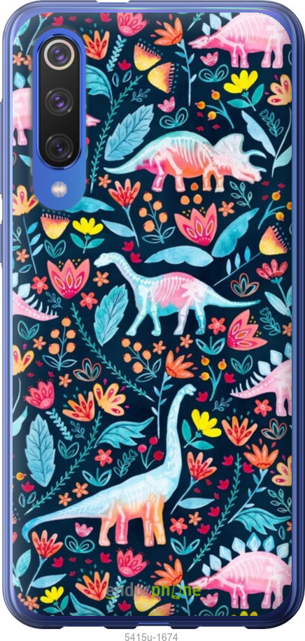 2D пластиковый чехол № 5415 для Xiaomi Mi 9 SE - 5415t-1674 изображение 