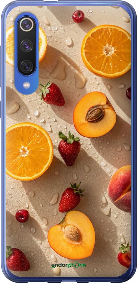 Силіконовий чехол Фрукти 3 для Xiaomi Mi 9 SE - 6703u-1674 изображение 