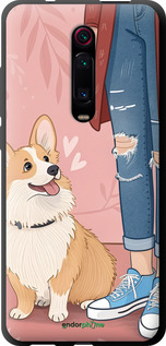 TPU чехол Корги 3 для Xiaomi Redmi K20 Pro - 6707b-1816 изображение 