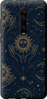 TPU чехол Celestial Harmony: Sun & Moon Gold Mystic Pattern для Xiaomi Redmi K20 - 6778b-1817 изображение 