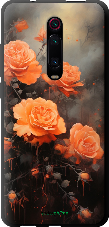 TPU чехол Оранжеві троянди для Xiaomi Redmi K20 - 5944b-1817 изображение 
